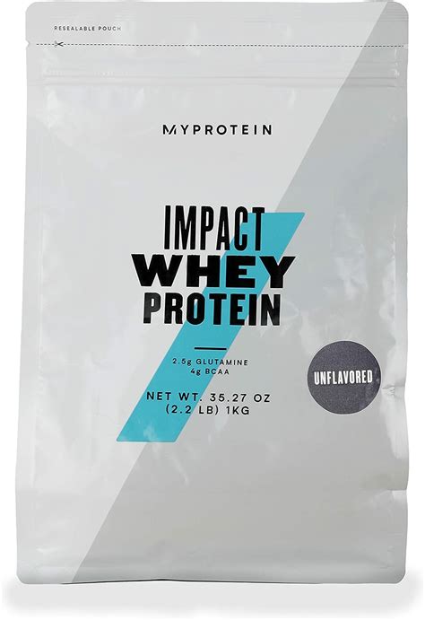 myprotein impact whey isolate unflavored